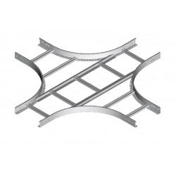 Križni kos kabelskega kanala CZDC100H60 N E-90