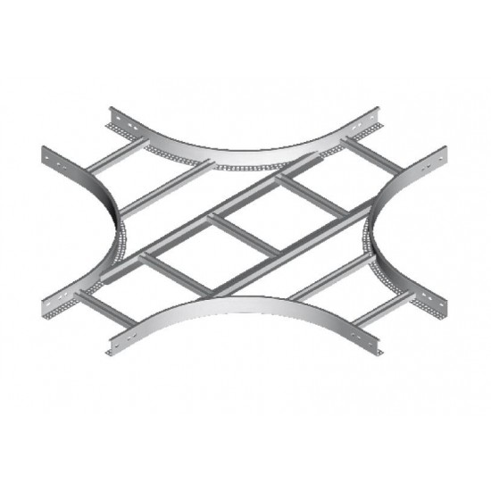 Križni kos kabelskega kanala CZDC600H60 N E-90