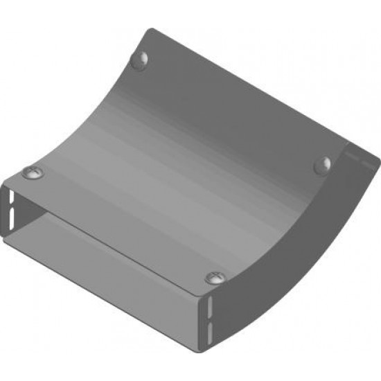 45° Vertikalno koleno LUMPP100H60 E-90