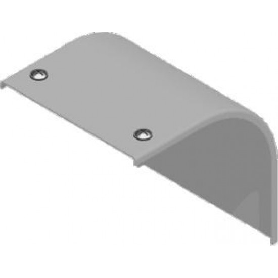 Pokrov za 90° Vertikalni lok - Zunanji H200 z zaklepom PZLZZP300H200