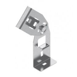 Zgibni priključek - pritrdljiv LDDCH45 N