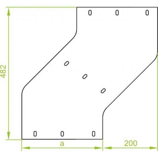 Horizontalni lok - Desni OPZZP500H200
