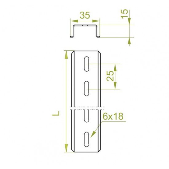 DIN letev SZP35H15/1