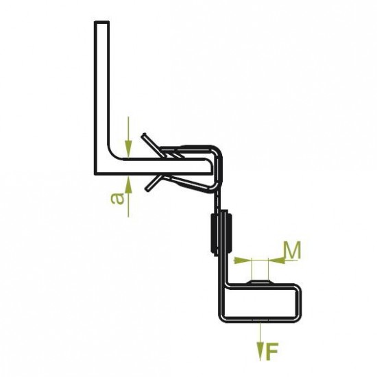 Natični kos za profil ZSP1M10/14