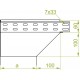 Vertikalni lok - levi KRLP100H60 E-90