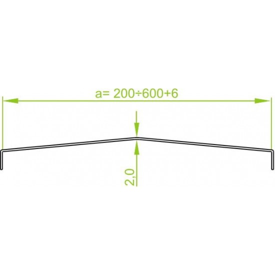 Pokrov za 90° horizontalni kot PKKSC600
