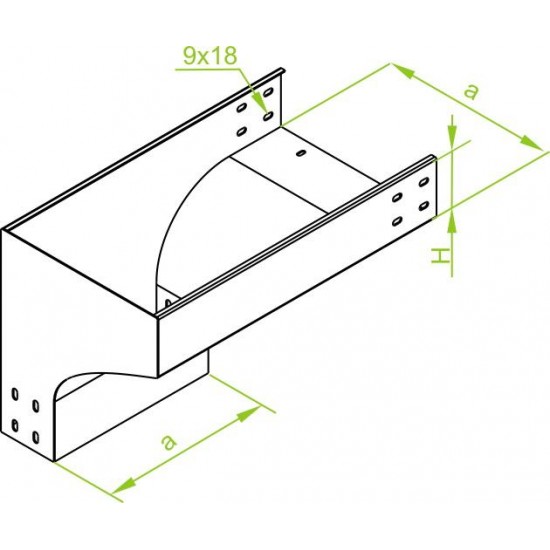 Vertikalni lok - levi KRLZC600H100