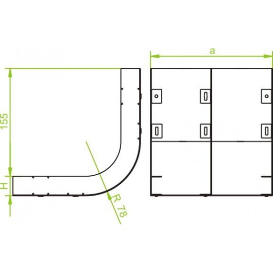 Vertikalni upogib dvojni LKd340H38
