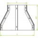 Reducirni kos ravni 2 Comp. RKNd250/125H38