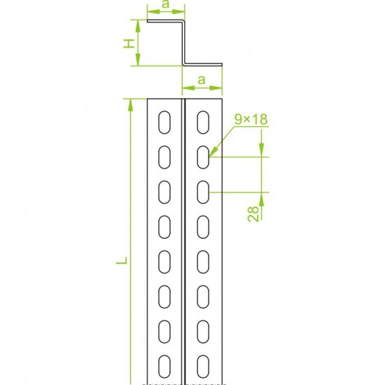 Montažni kotnik ZC30H35/2