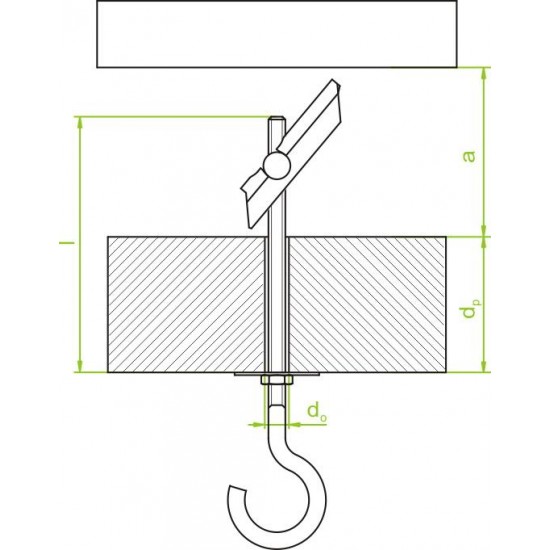 Vijak SZHM6x100