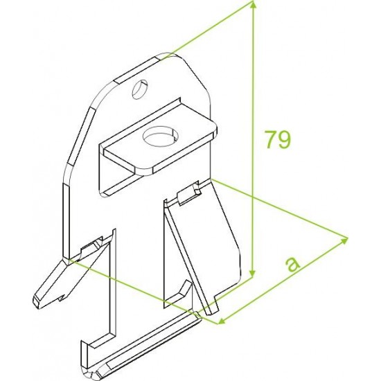 Stropno obešalo WBC40