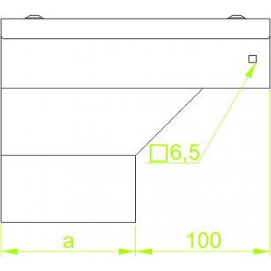 Vertikalni lok - levi KRLKMC400H200