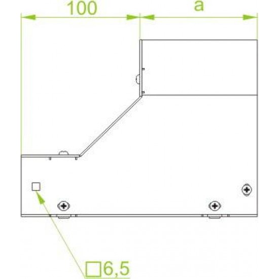 Spodnji lok -desni KRPDMP100H50