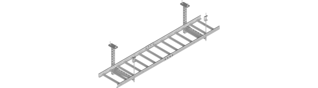 27-1 - Kabelska lestev - pritrditev na strop