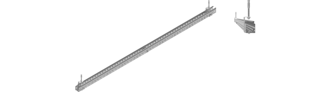 31-1 - Kabelski kanal - pritrditev v strop