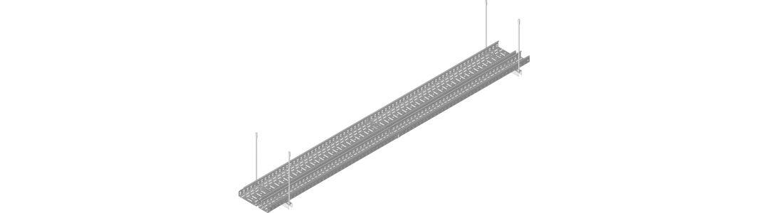 36-1 - Kabelski kanal - pritrditev v strop