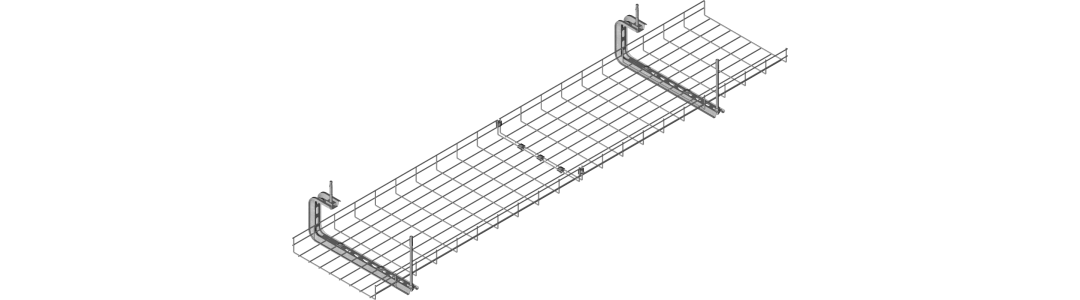 61-1 - Mrežni kanal - pritrditev v strop