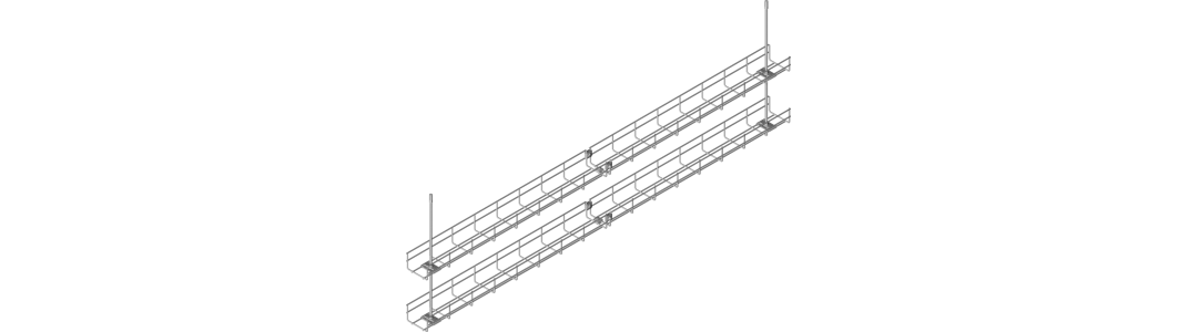 67-2 - Mrežni kanal KDS/KDSO100H60 - pritrditev v strop