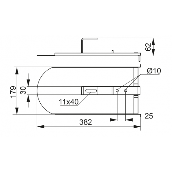 Pritrditev strehe z jeklenimi ploščicami DUF75KE