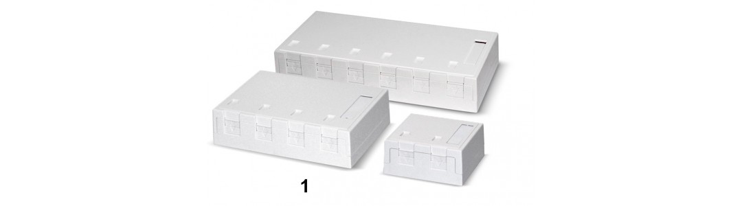 AP škatla za površinsko montažo 2x, 4x, 6x