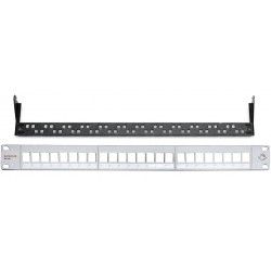 Patch Panel KU 24x grau UTP