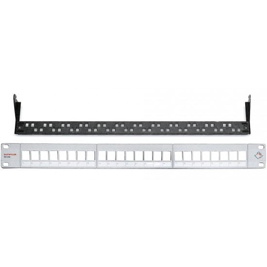 Patch Panel KU 24x grau UTP