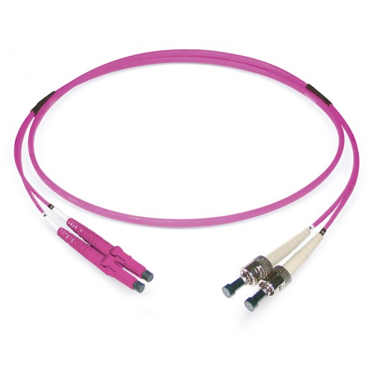 FO Duplex.8 ST     -LCD     OM4 9,0m vijoličen