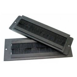 Doppelbürstenleiste 300x100mm, geteilt